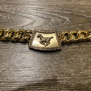 Faux Gold Chunky Bracelet